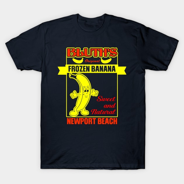 Bluth's Original Frozen Banana - Vintage T-Shirt by Yoyo Star